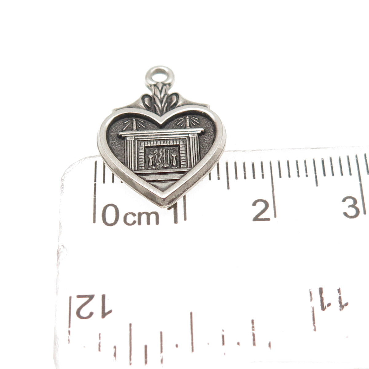 925 Sterling Vintage Betty Crocker Homemaker of Tomorrow Heart Mini Pendant