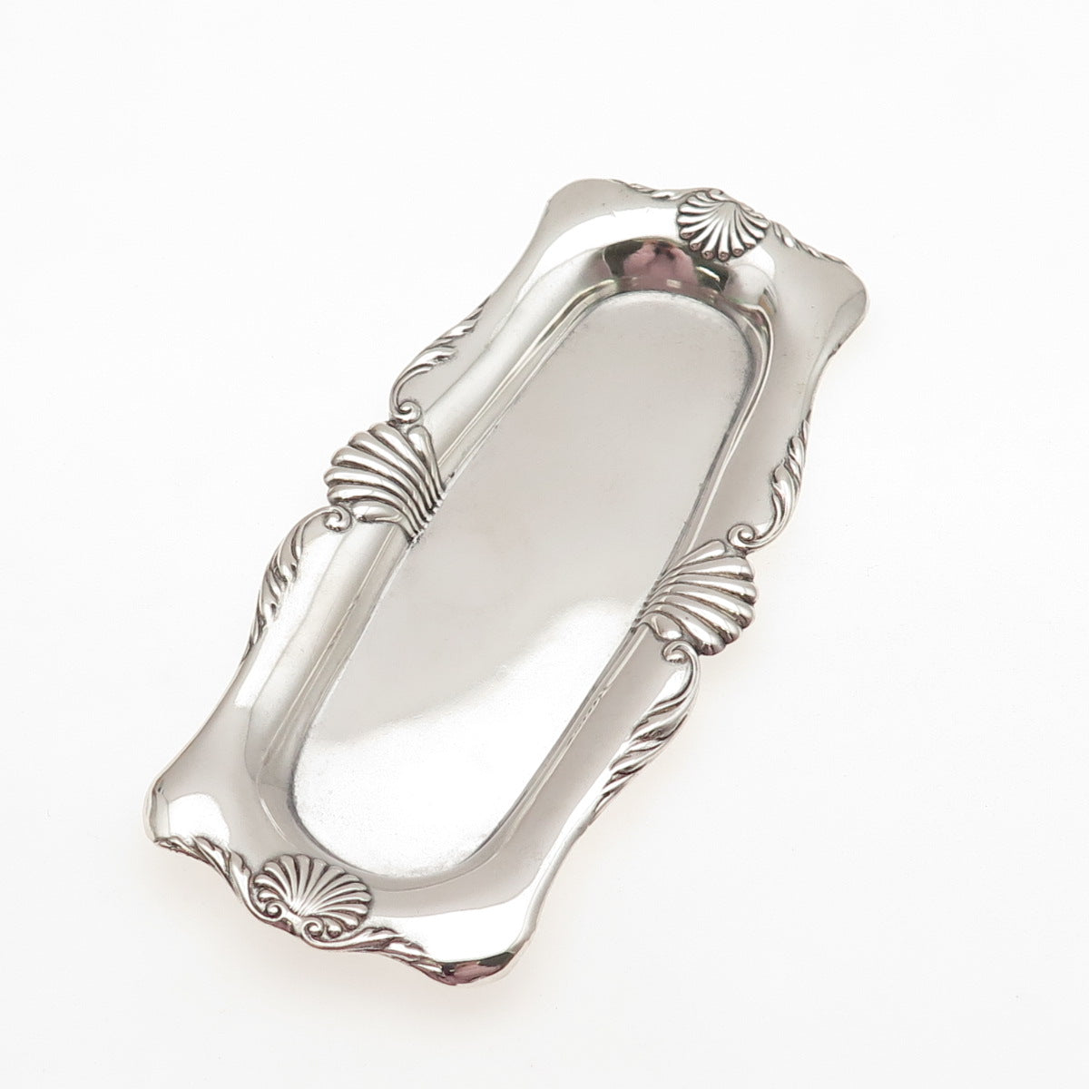 Reed & Barton 925 Sterling Antique Art Deco Seashell Individual Small Tray #25