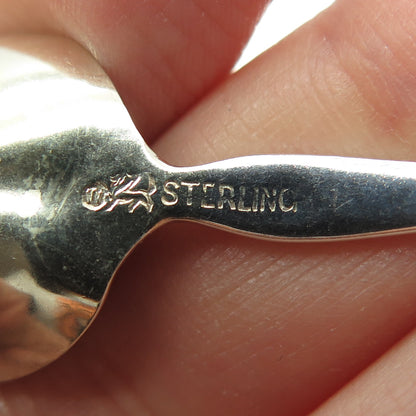 WHITING MFG CO.925 Sterling Silver Antique Art Deco No 1 Coffee Spoon