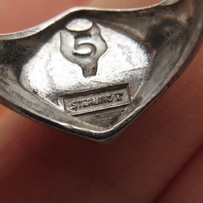 Robbins & Co. 925 Sterling Silver Vintage Boy Scouts of America Ring Size 5.25