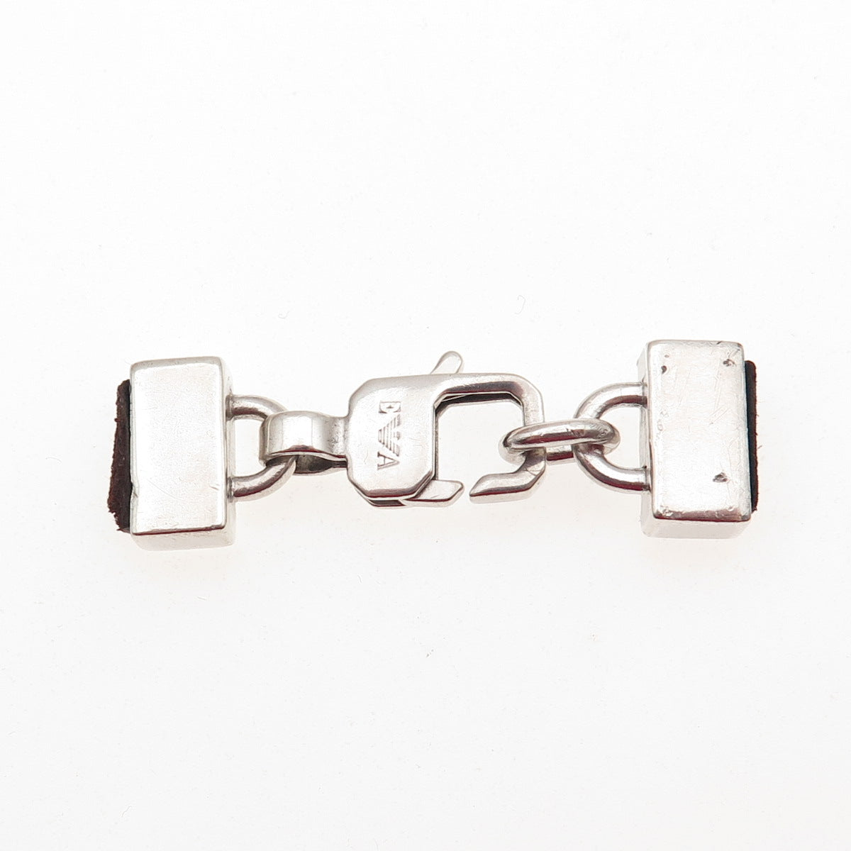 Emporio Armani Sterling Silver Vintage Bracelet / Necklace Lobster Lock Clasp