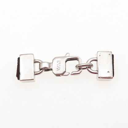 Emporio Armani Sterling Silver Vintage Bracelet / Necklace Lobster Lock Clasp