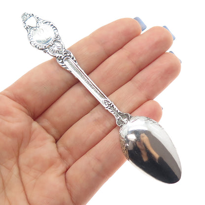 Moore & Leding 925 Sterling Silver Antique Art Deco Mount Vernon Coffee Spoon