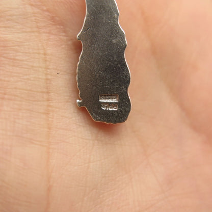 925 Sterling Silver Vintage Birmingham Payton Pepper & Sons Ltd Charm Pendant