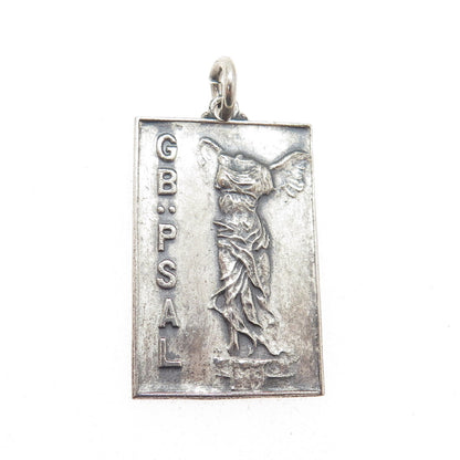 DIEGES & CLUST 925 Sterling Silver Antique IJWU Union Made GBPSAL School Pendant