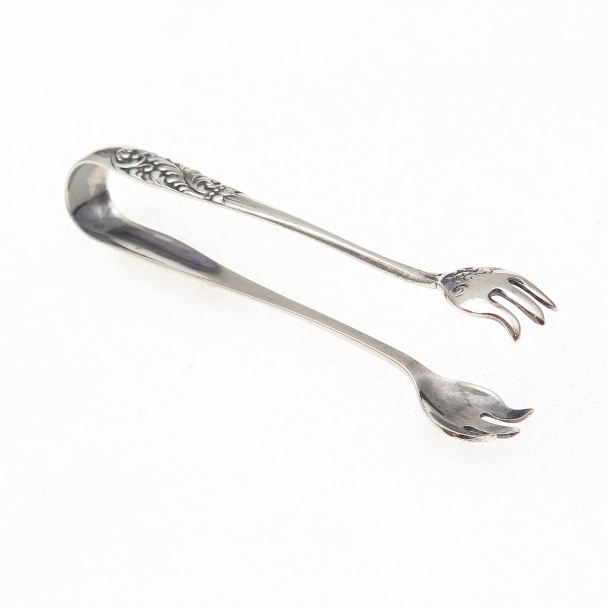 Gorham 925 Sterling Silver Antique Art Deco Sugar Tongs #62