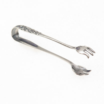 Gorham 925 Sterling Silver Antique Art Deco Sugar Tongs #62