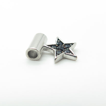 NOMINATION Italy 925 Sterling Silver Black Spinel Star SeiMia Pendant