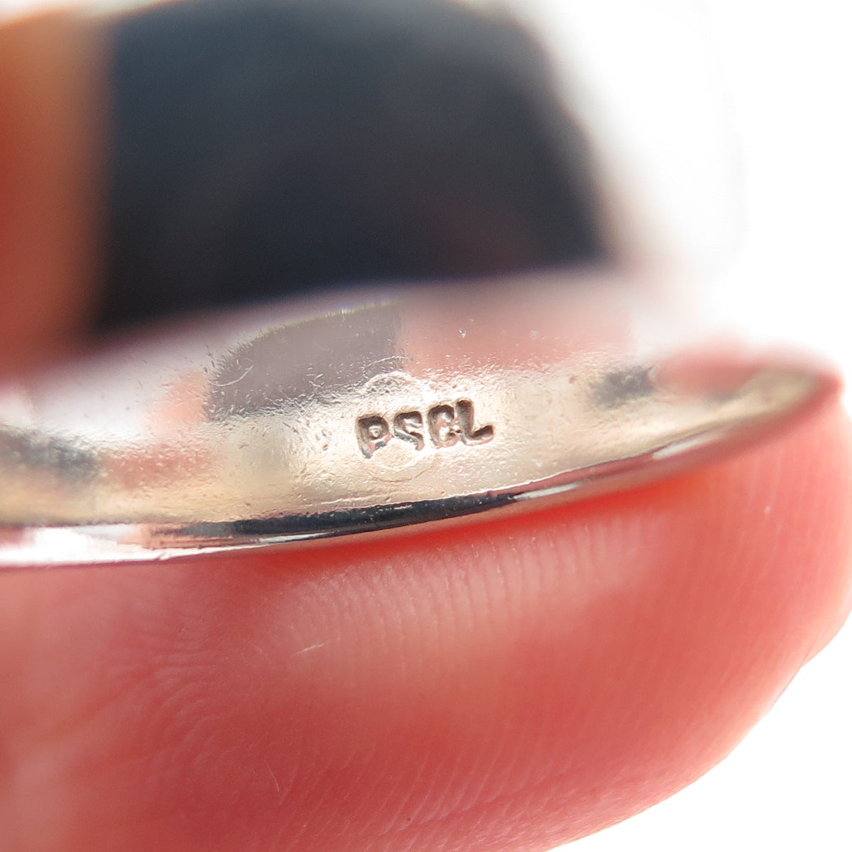 PETER STONE 925 Sterling Silver Vintage Celtic Knot Oxidized Band Ring Size 6