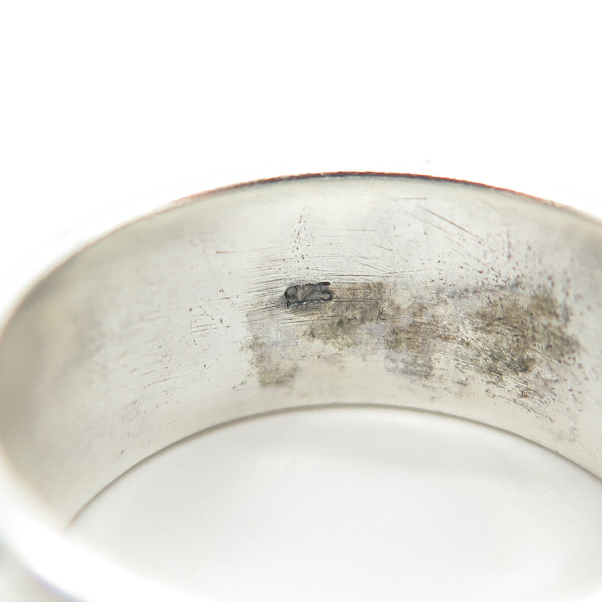 925 Sterling Silver Vintage Barbed Wire Band Ring Size 8.75
