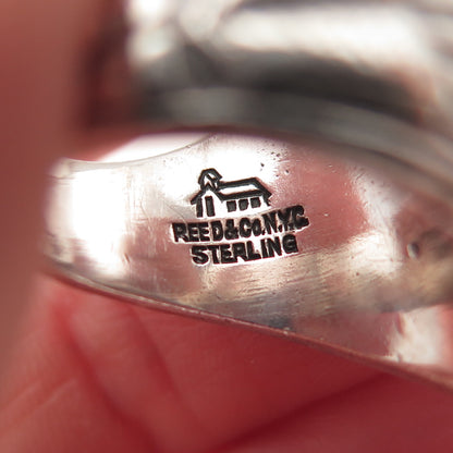 Reed & Co. Sterling Vintage 1969 Enamel Elizabeth Blackwell School Ring Size 6