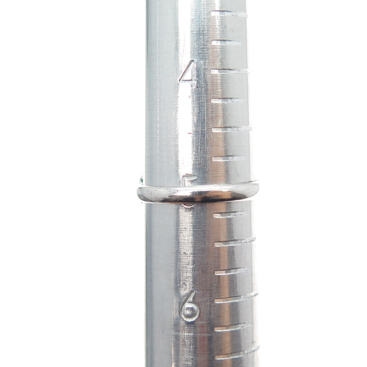 925 Sterling Silver Vintage Real Moonstone Oxidized Ring Size 5