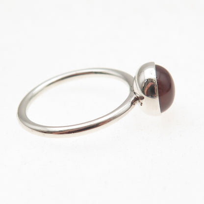 Pandora 925 Sterling Silver Rose Crystal Poetic Droplet Ring Size 6