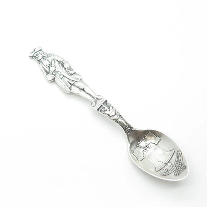 925 Sterling Silver Antique Art Deco Victor Seidman Mfg. Co. Liberty Bell Spoon