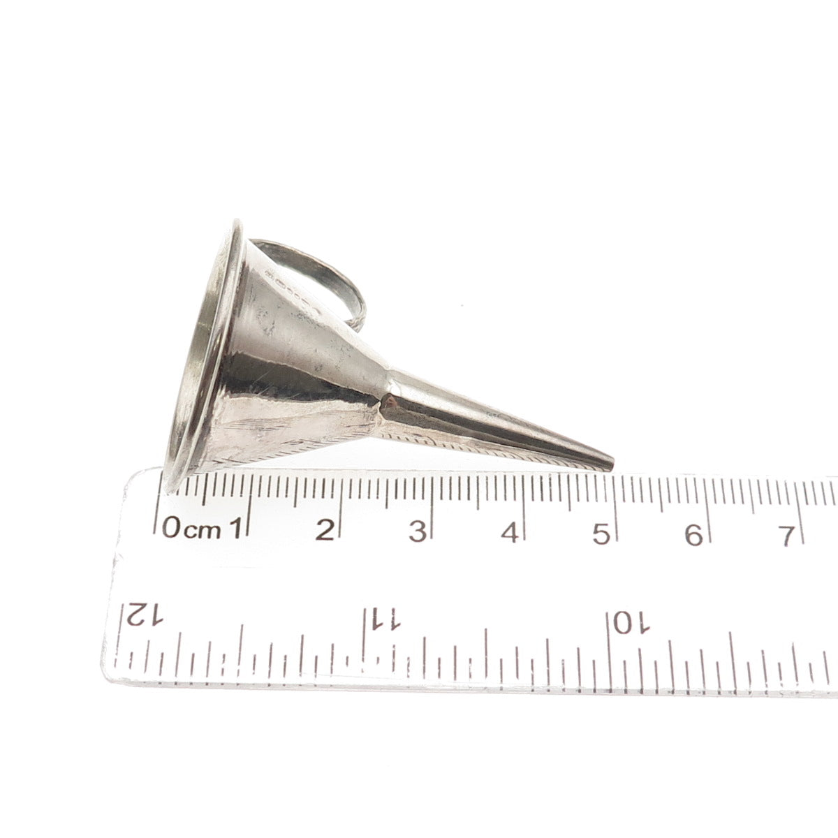 Ari D Norman 925 Sterling Silver Vintage 1991 London Chatelaine Perfume Funnel