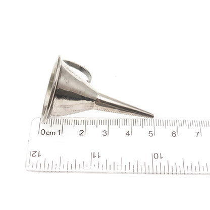 Ari D Norman 925 Sterling Silver Vintage 1991 London Chatelaine Perfume Funnel