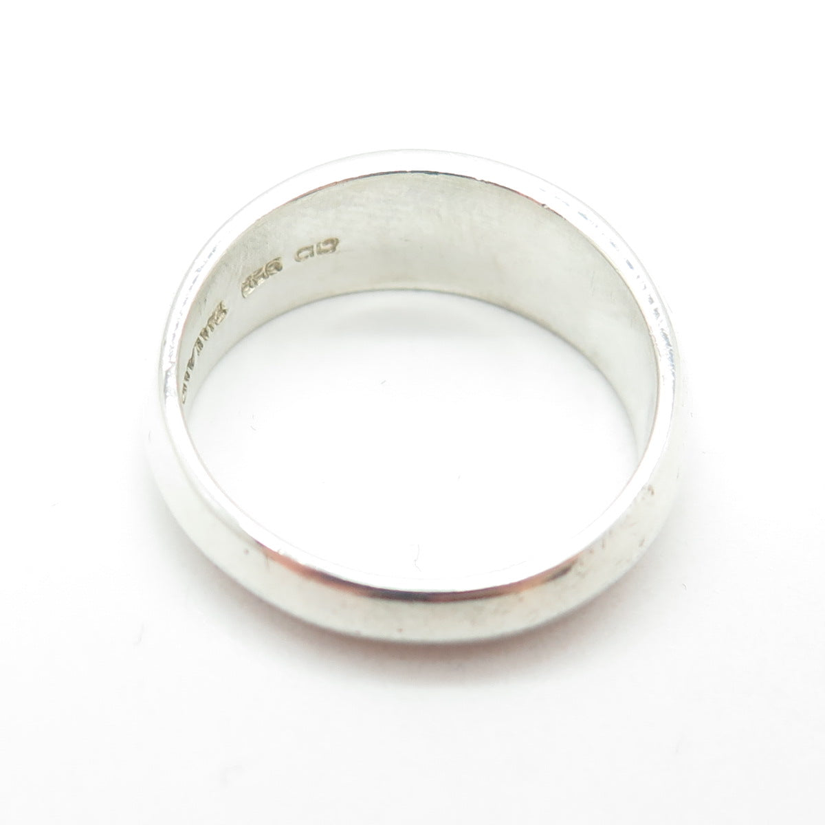 CLYDE DUNEIER CID 925 Sterling Silver Vintage Real Lapis Lazuli Ring Size 9