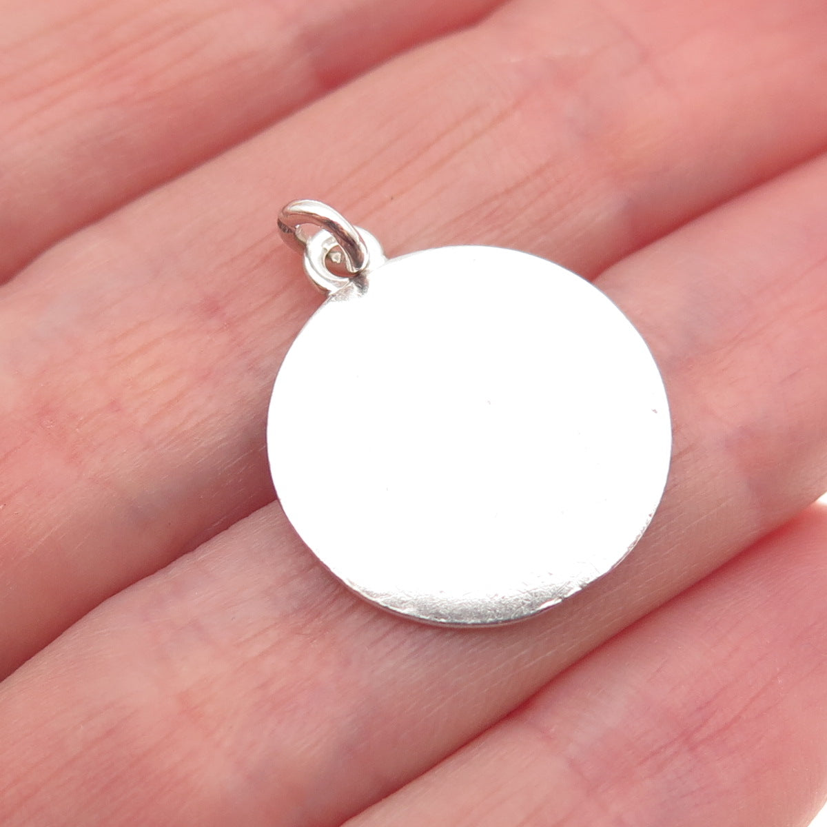 925 Sterling Silver Vintage Athena Greek Goddess Mini Charm Pendant