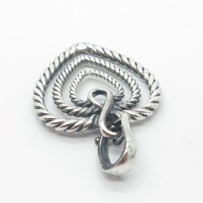 925 Sterling Silver Vintage Siam Ramasoon God of Thunder Pin Brooch