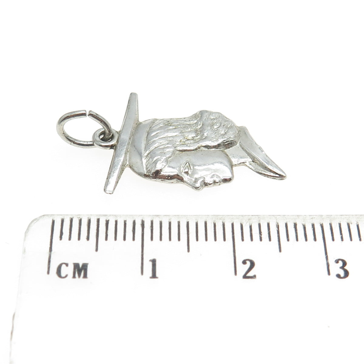 REMBRANDT RJL 925 Sterling Silver Vintage Graduate Student Charm Pendant