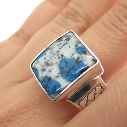PHLD PlayHardLookDope 925 Sterling Silver Real K2 Jasper Ring Size 10.75