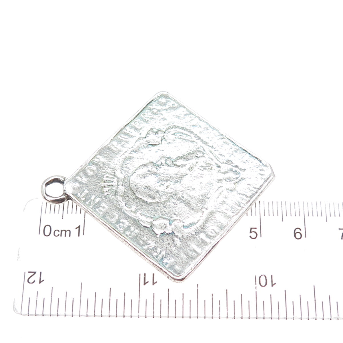 900 Coin Silver Antique Kingdom of Bavaria Luitpold 1886-1912 Medal Pendant