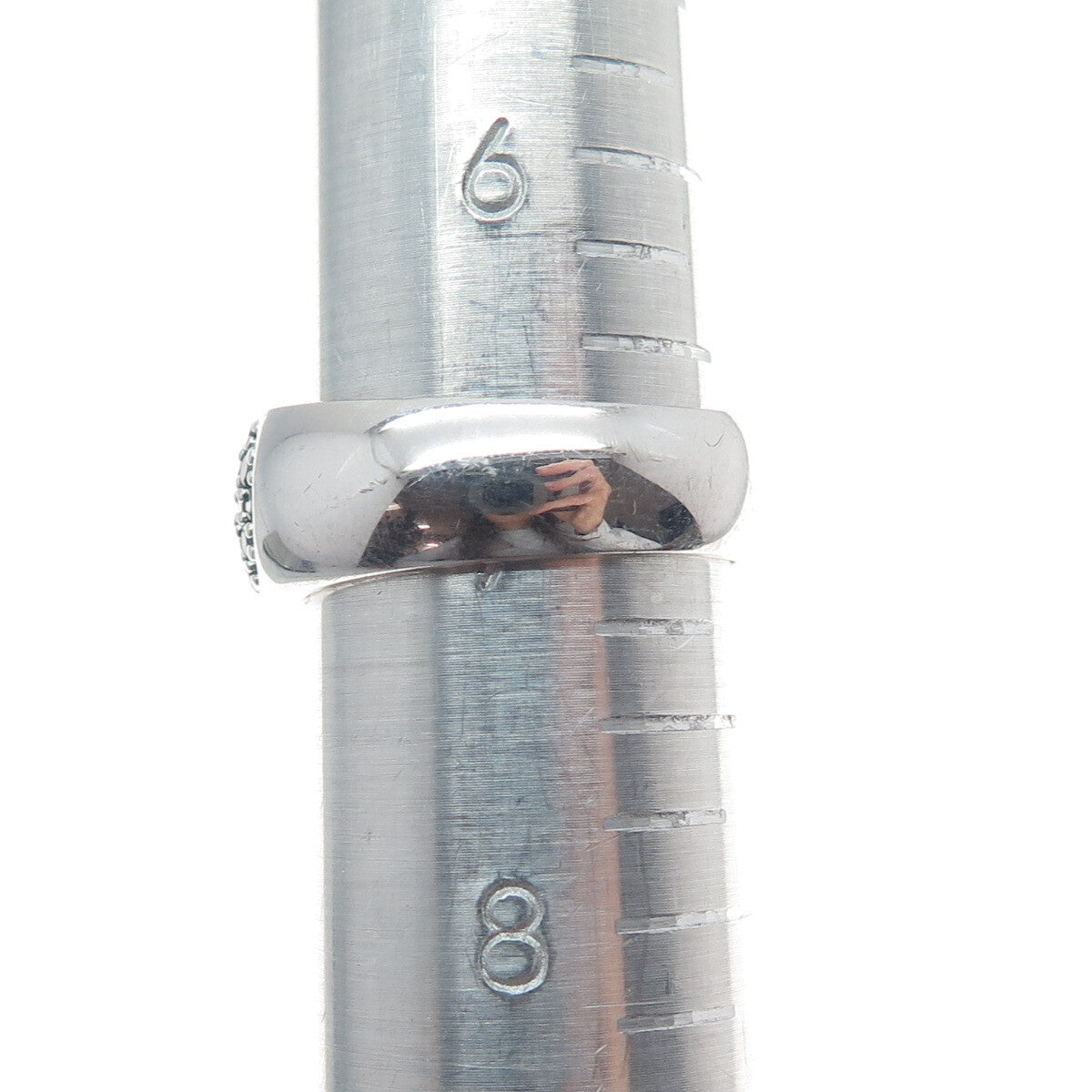 TC CROWN 925 Sterling Silver Round-Cut Cognac C Z Ring Size 7