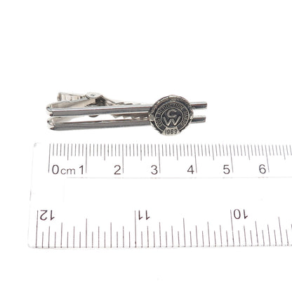 ANSON 925 Sterling Silver Vintage 1963 CW Cost Reduction Award Tie Clip
