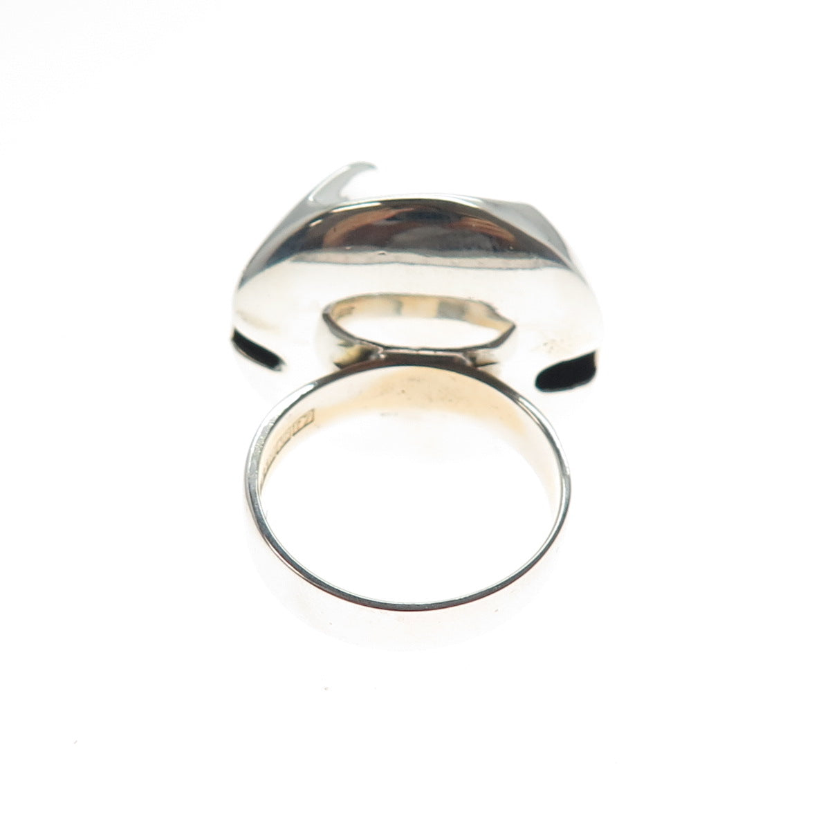 Matti J. Hyvarinen 925H Sterling Vintage 1972 Finland Modernist Ring Size 6.25