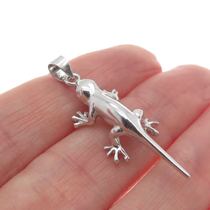 RII by Atmo Nageena 925 Sterling Silver Vintage Lizard Minimalist Charm Pendant