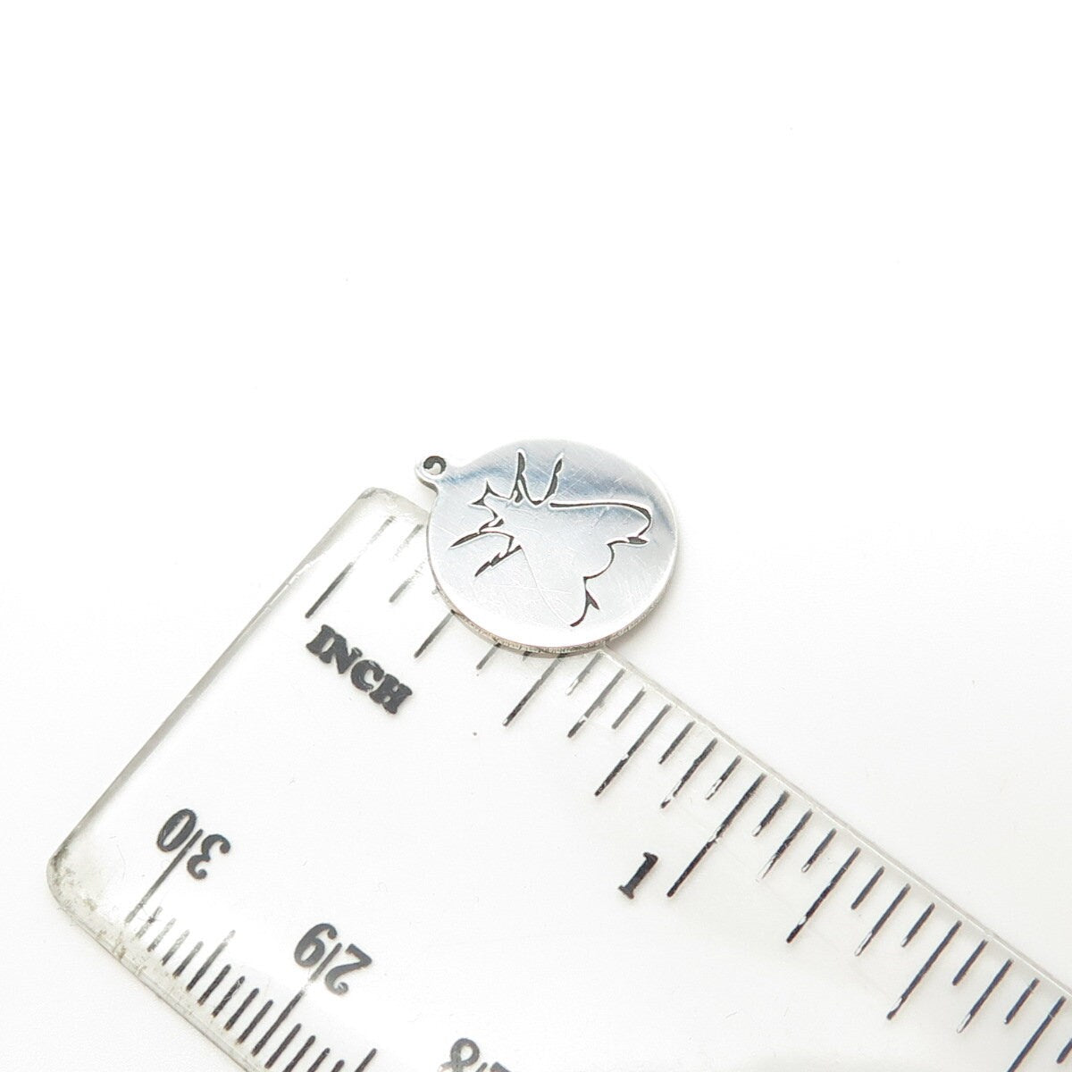 925 Sterling Silver USA Two In Town Beatle Charm Pendant