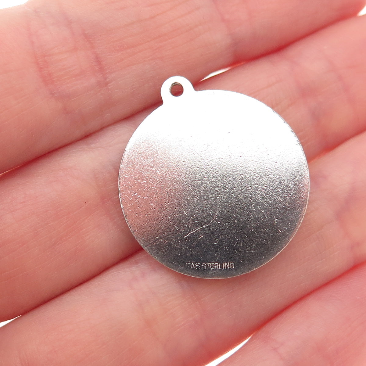 925 Sterling Silver Vintage Sailboat Atlantic City NJ Charm Pendant
