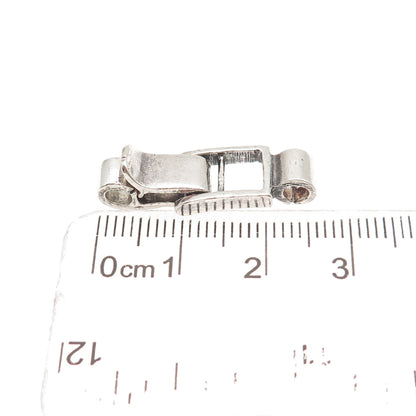 925 Sterling Silver Vintage Mexico Bracelet / Necklace Lock Clasp