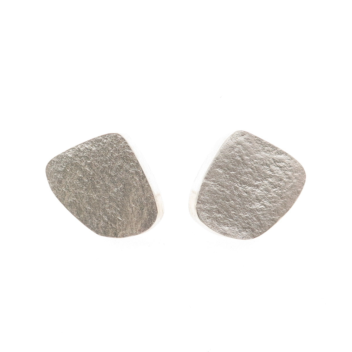 L. A. Reese 925 Sterling Silver Vintage Modernist Textured Earrings