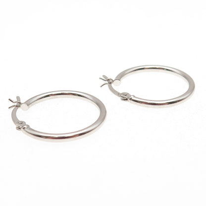 925 Sterling Silver Hoop Earrings