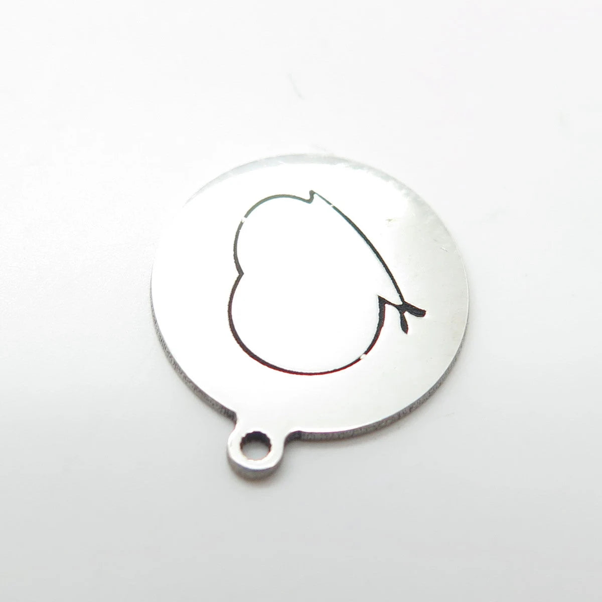 925 Sterling Silver USA Two In Town Snail Charm Pendant