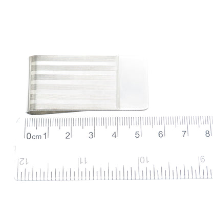 NATICO 925 Sterling Silver Vintage Classic Money Clip