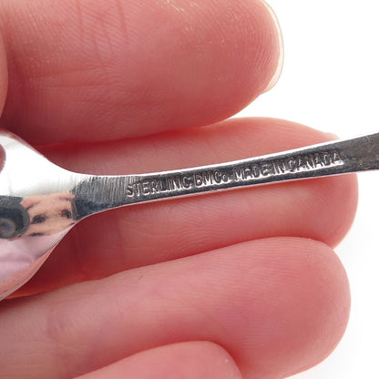 Breadner & Co. 925 Sterling Silver Antique Art Deco Montreal Coffee Spoon