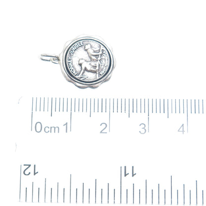 925 Sterling Silver Vintage Monkey Jungle Miami FL Minimalist Charm Pendant