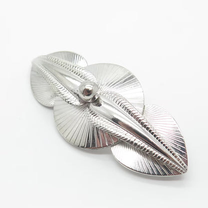 925 Sterling Silver Vintage Carl Art Modernist Pin Brooch