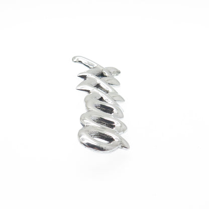925 Sterling Silver Vintage Mexico XO Hugs & Kisses Pin Brooch