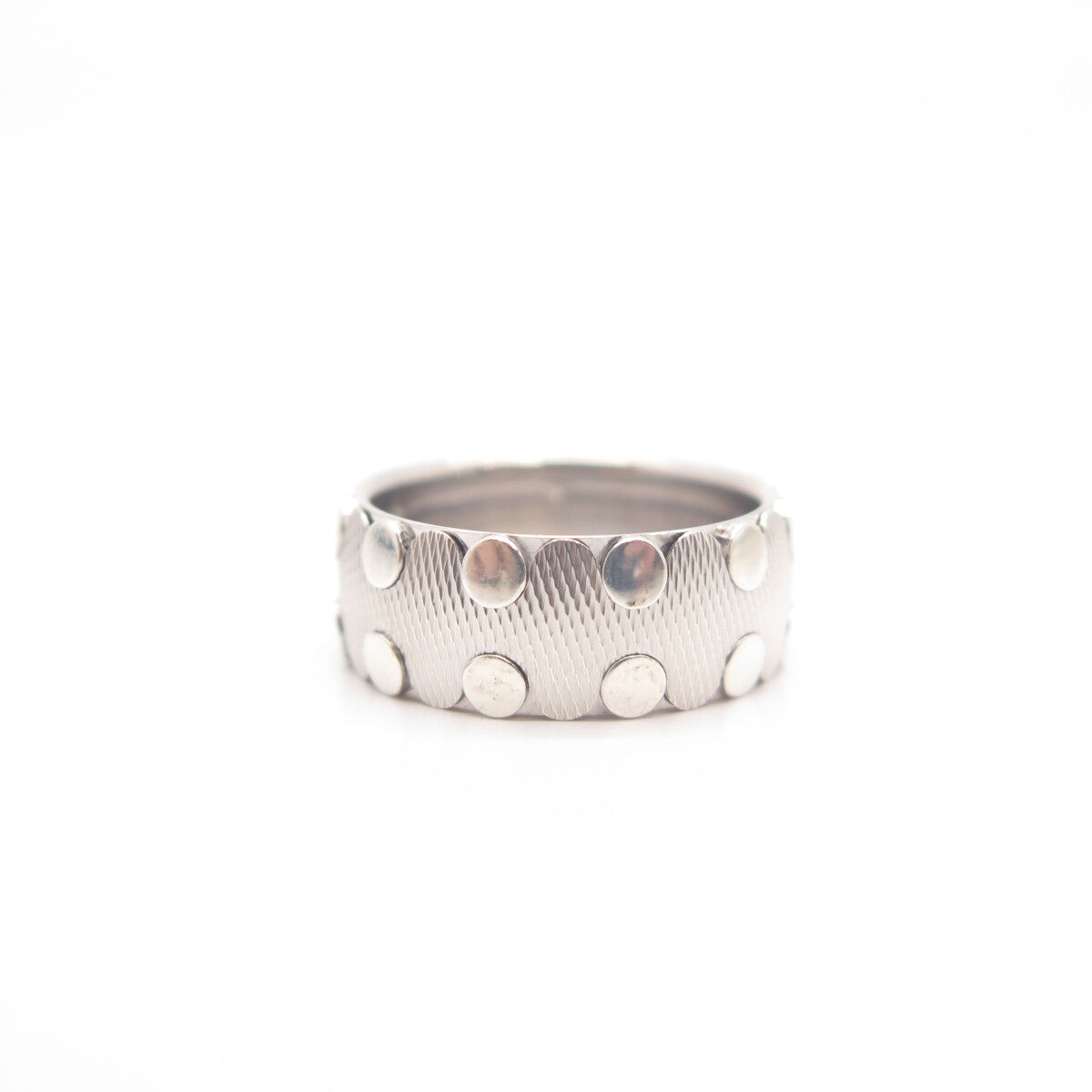 925 Sterling Silver Neos Striped Band Ring Size 7