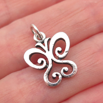 JAMES AVERY 925 Sterling Silver Vintage Butterfly Mini Charm Pendant
