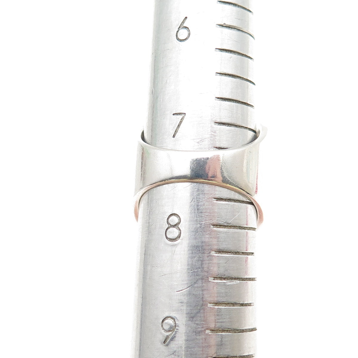 925 Sterling Silver Real London Blue & White Topaz Multi-Row Ring Size 7.5