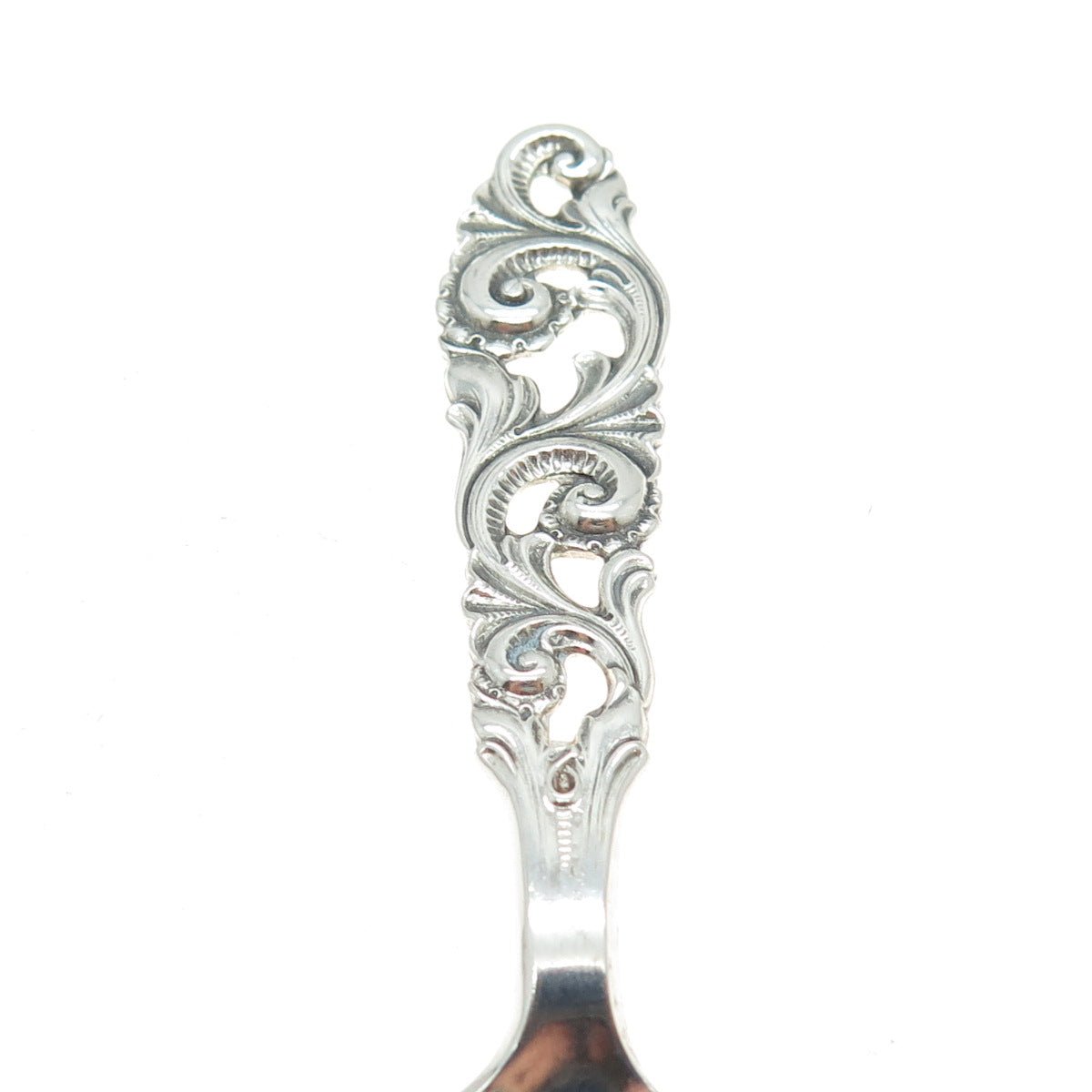 BRODRENE MYLIUS 830S Silver Vintage Norway Tele Tea Caddy Spoon