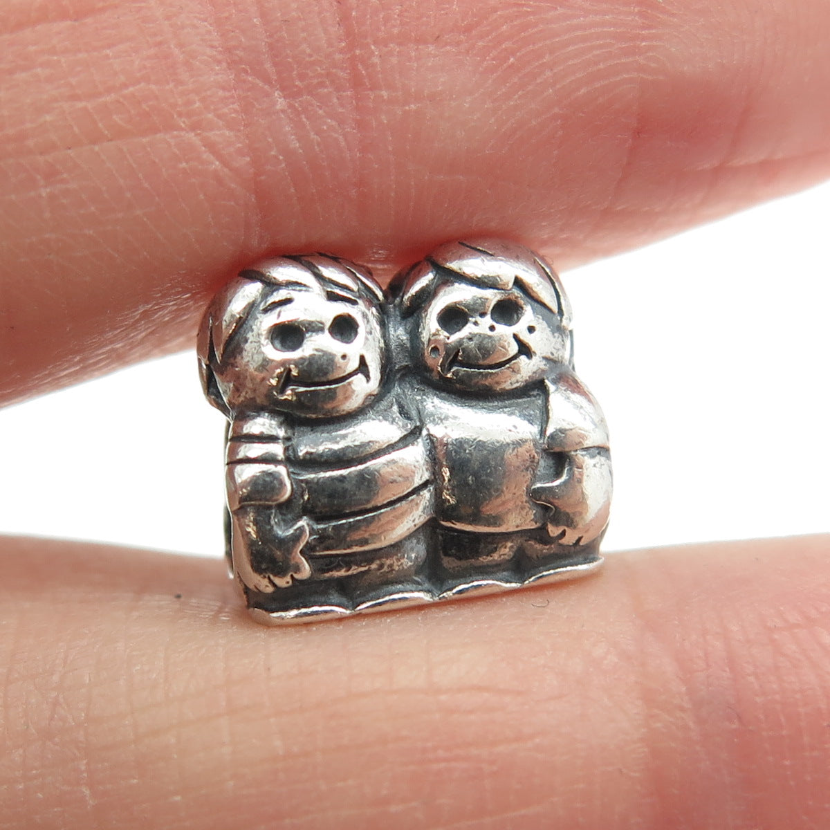 CHAMILIA 925 Sterling Silver Brothers Bead Charm