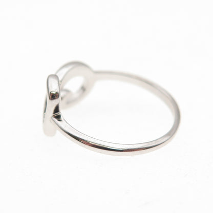 925 Sterling Silver Lucky Number 2 Ring Size 5