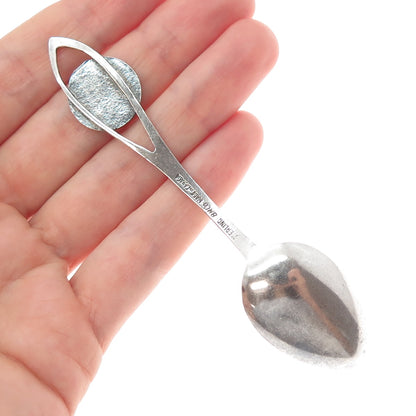 BREADNER CO. 925 Sterling Silver Vintage Enamel Canada 1867 - 1967 Coffee Spoon