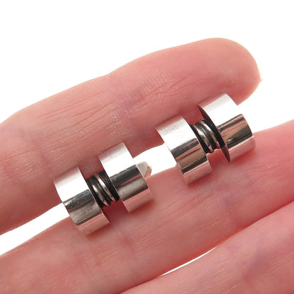 Georg Jensen 925S Sterling Silver Vintage Denmark Modernist Cufflinks #67