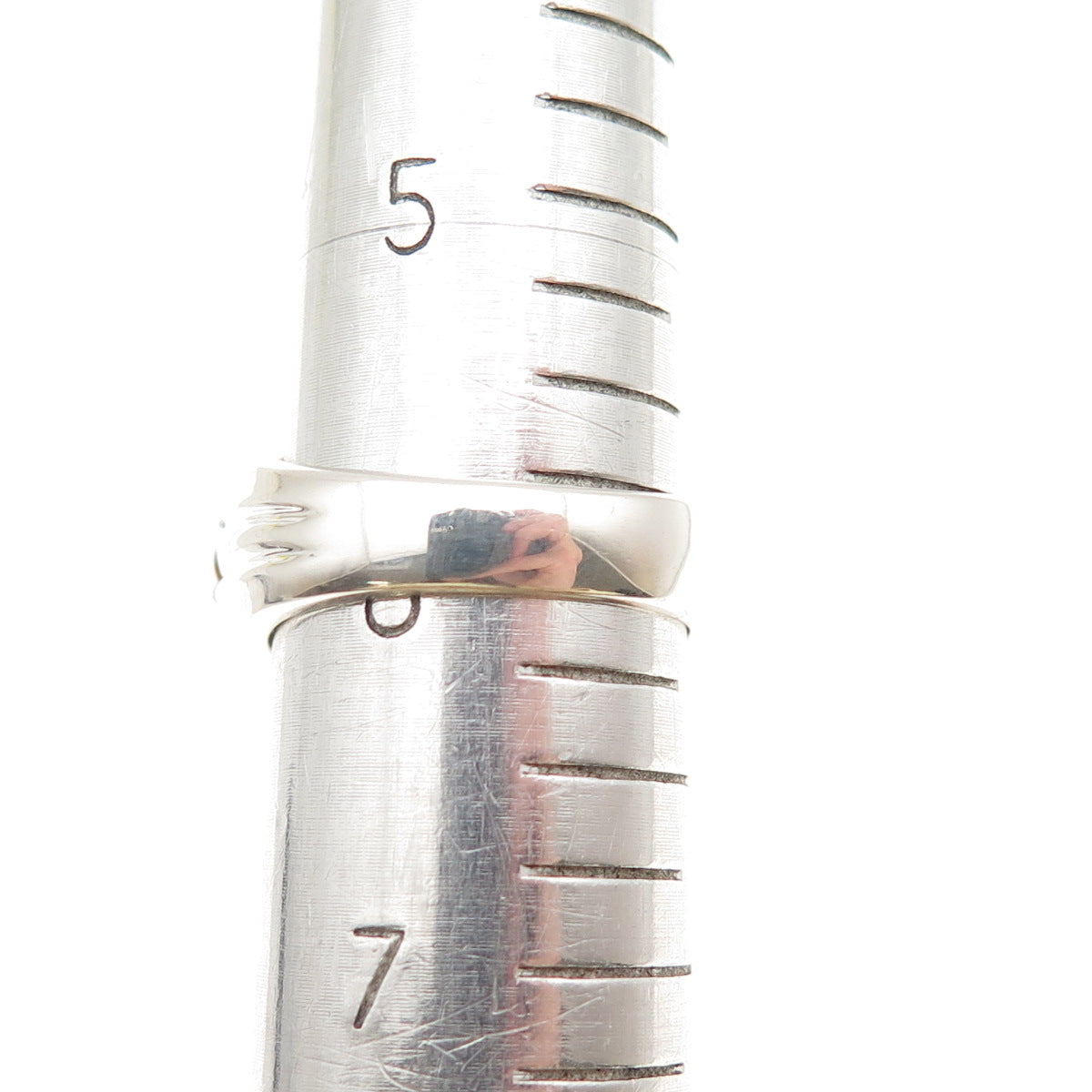 925 Sterling Silver Vintage Real Blue Topaz Amethyst Peridot Citrine Ring Size 6